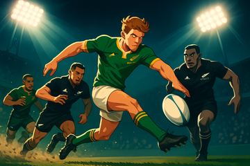Junior Boks Flyhalf Debuts Against All Blacks