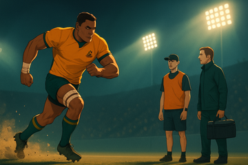 Wallabies Lock Suspended After Dangerous Play