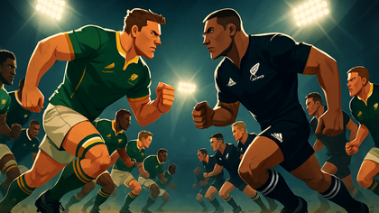 Intense Rivalry: All Blacks vs. Springboks Tour