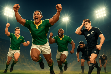 Springboks Triumph, Barrett Falters in Rugby Drama