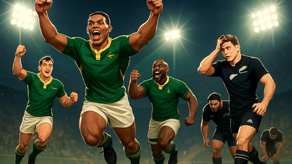 Springboks Triumph, Barrett Falters in Rugby Drama