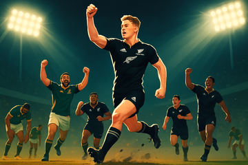 All Blacks Dominate Sharks: Jordie Barrett Shines