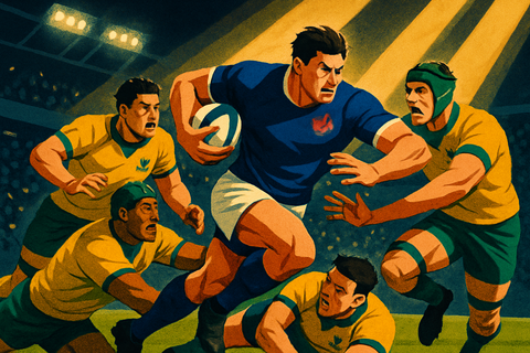 France Dismantles Australia in Dominant Victory